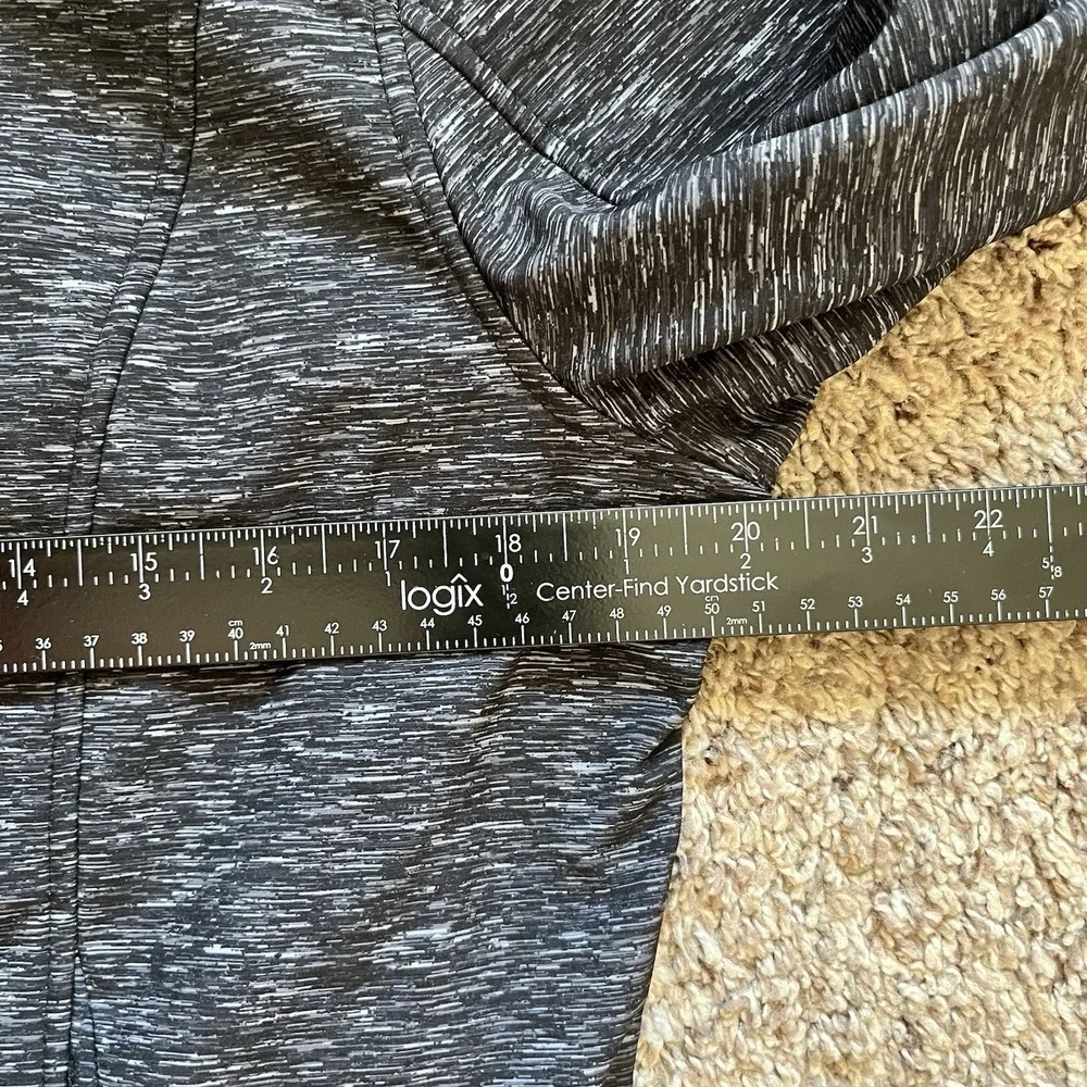 Free Country Jacket Women's Medium Black/Gray Full Zip Hood - Picture 9 of 10